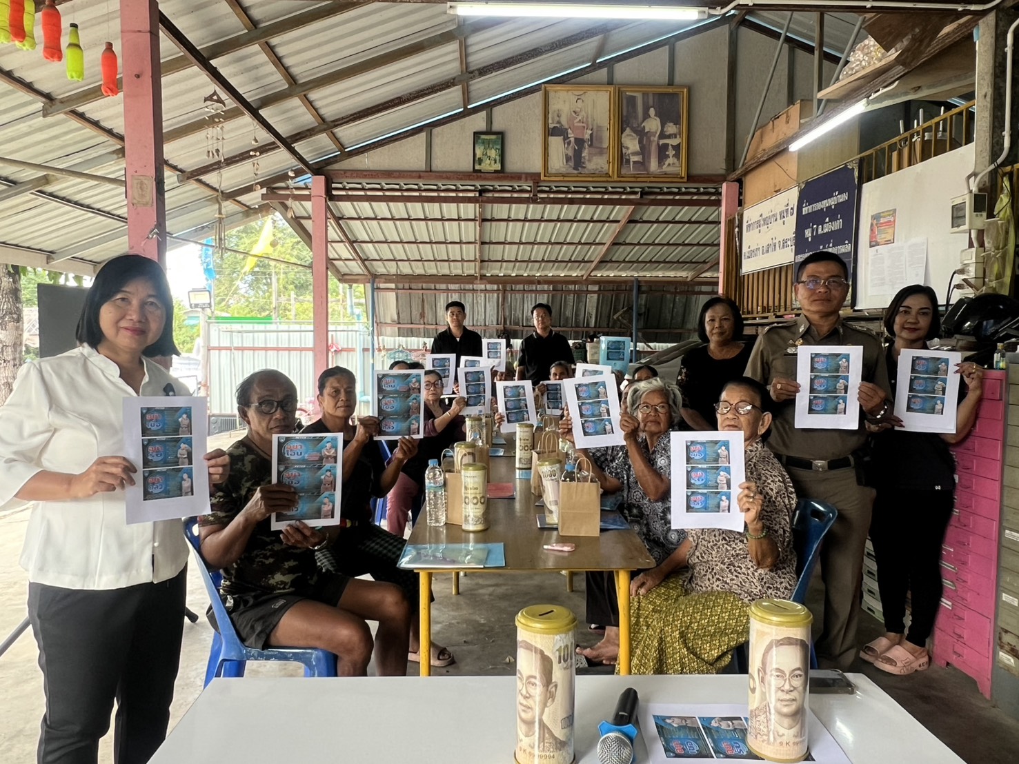 🌻🛶 สำนักงานพัฒนาชุมชนอำเภอเสาไห้ดำเนินโครงการส่งเสริมการออมและการพัฒนาทักษะทางการเงิน (Financial Literacy)