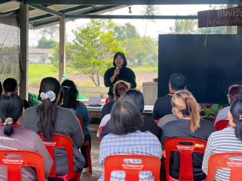 🌻🌻สำนักงานพัฒนาชุมชนอำเภอเสาไห้ดำเนินโครงการส่งเสริมประชาชนเข้าถึง แหล่งทุน